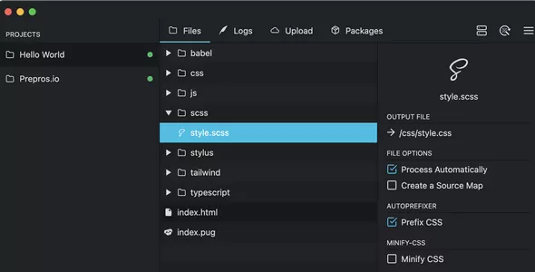 Prepros - Your Friendly Web Development Companion
