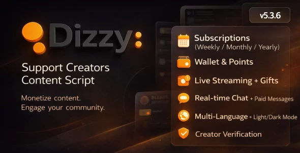 dizzy - Support Creators Content Script