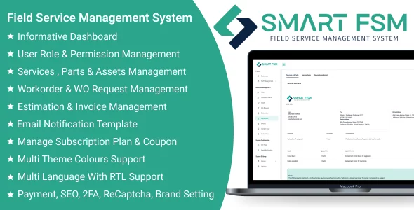 Smart FSM SaaS - Field Service Management System