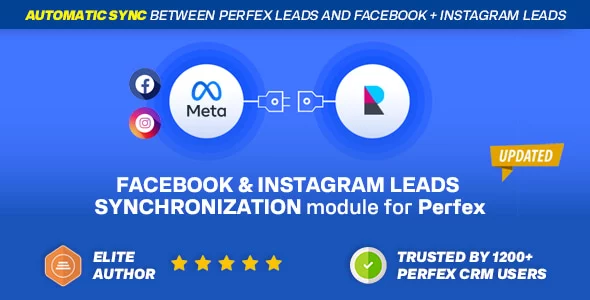 Facebook & Instagram Leads Synchronization Module for Perfex CRM